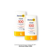 Crema Fotoprotectora Visage 100 SPFDermosol 150g 2 UNID
