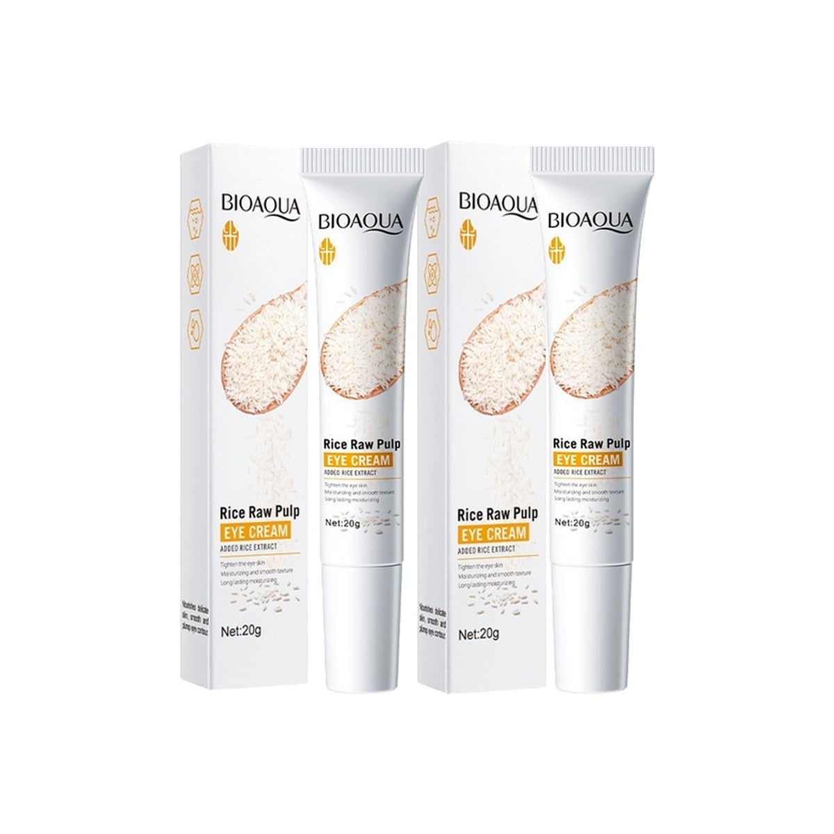 Crema de Ojos de Arroz 20g - Bioaqua 2 und