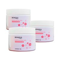 Gel Exfoliante para la Piel de Sakura 140gr - Bioaqua 3 und