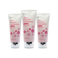 Limpiador Humectante Japan Sakura 100gr - Bioaqua 3 und
