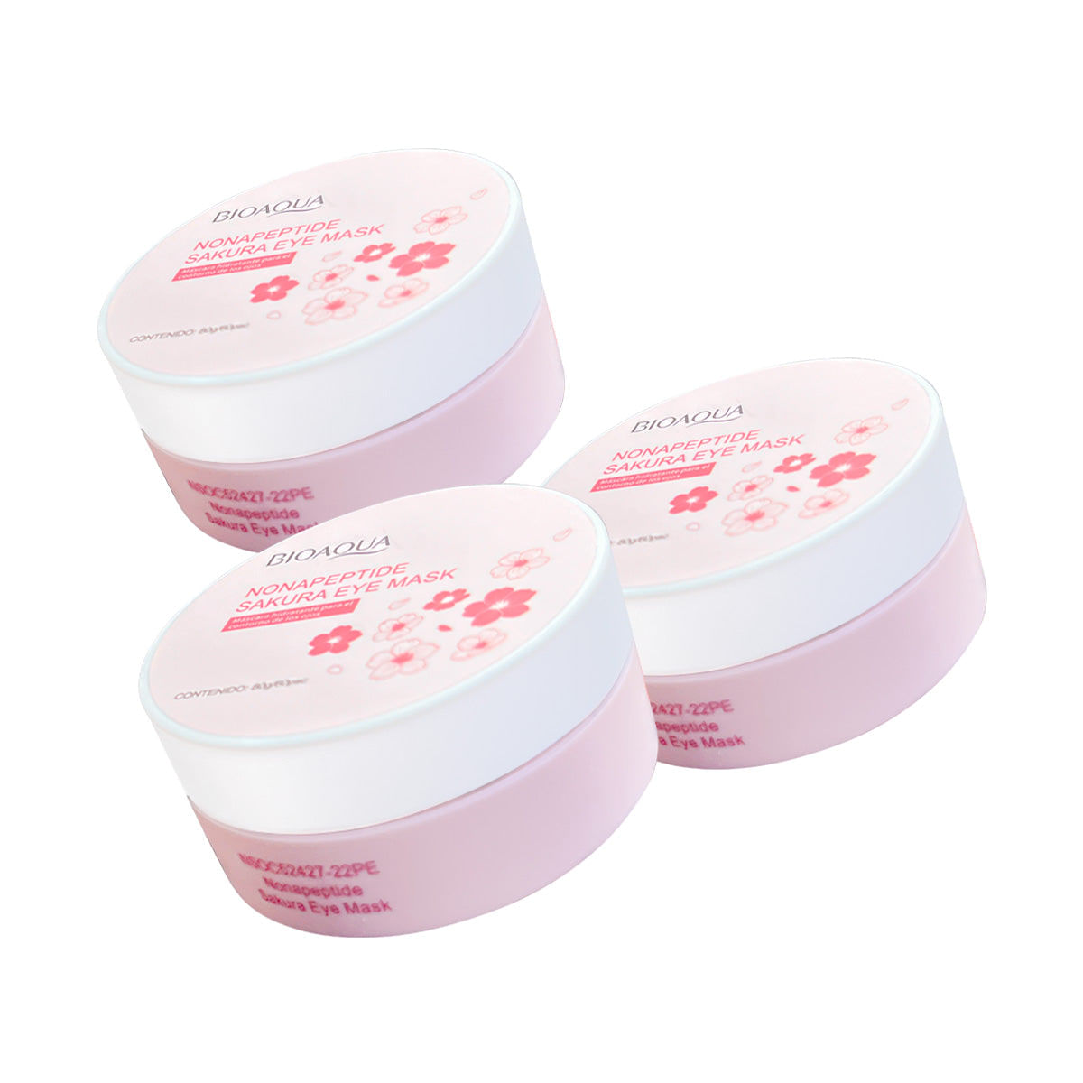 Mascarilla para Ojos de Sakura 60 pcs - Bioaqua 3 und