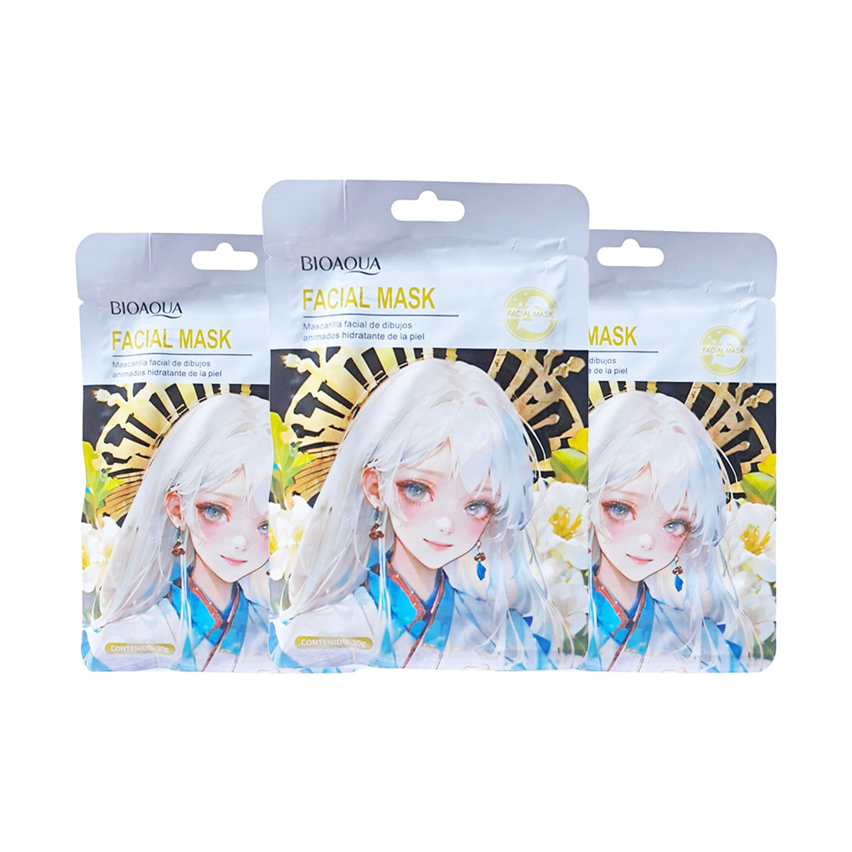 Mascarilla Anime Princesa 30g - Bioaqua 3und