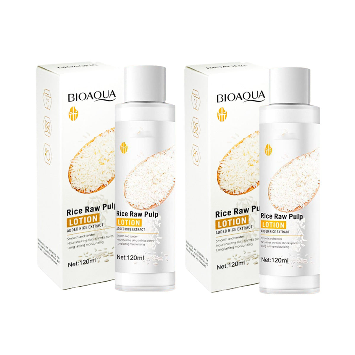 Loción Facial de Arroz 120ml - Bioaqua 2 und