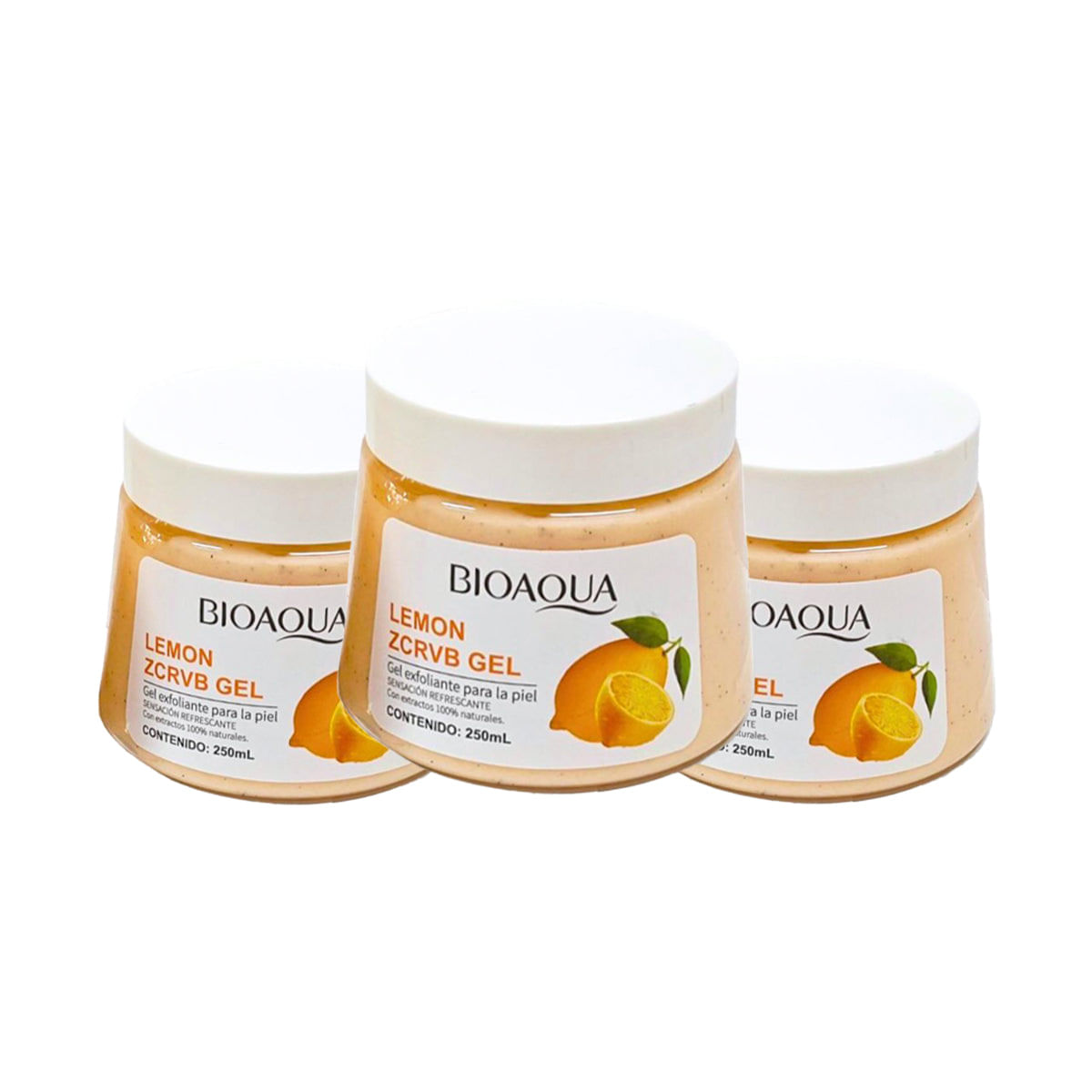 Exfoliante en Gel Limon 250ml - Bioaqua 3und