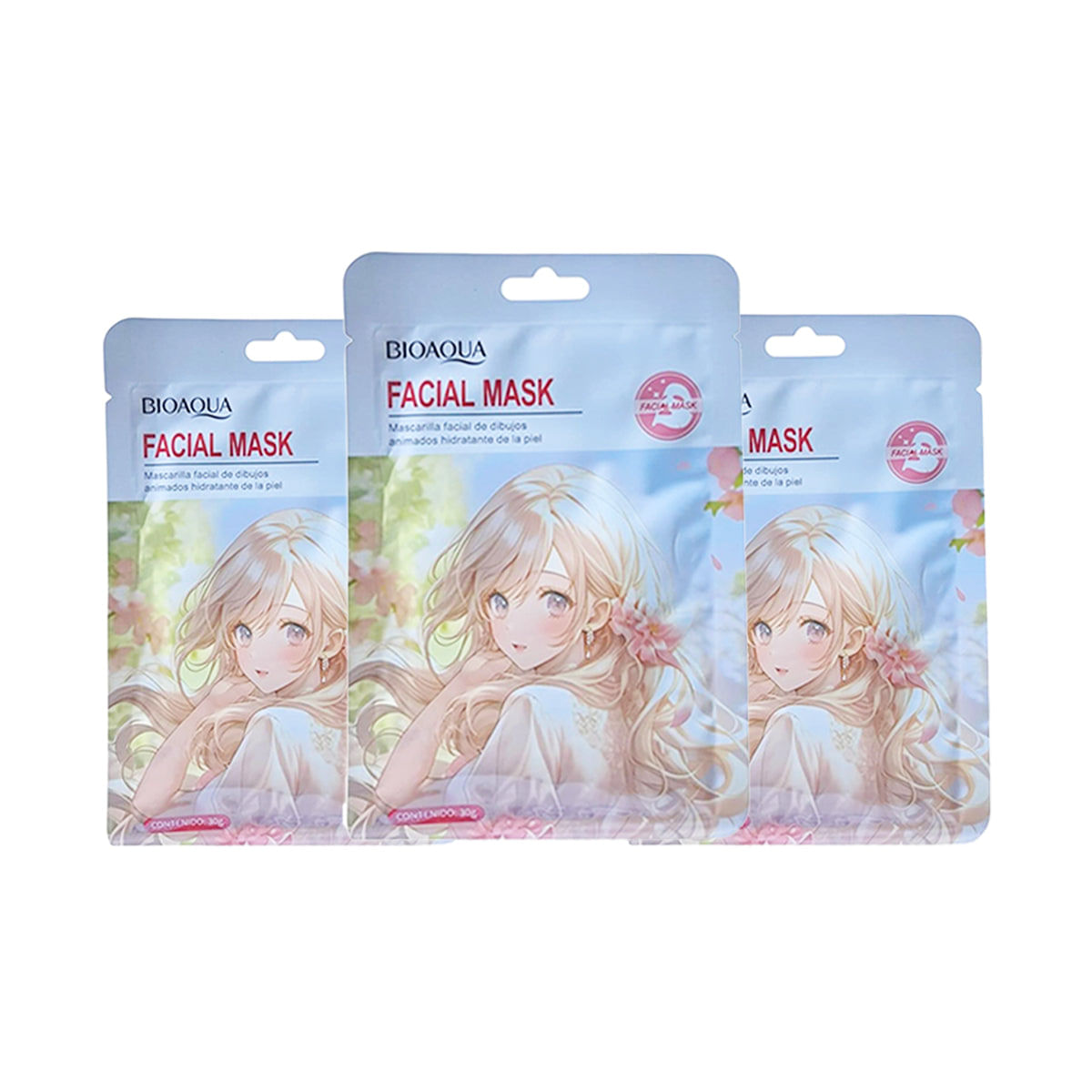 Mascarilla Anime Flor 30g - Bioaqua 3und