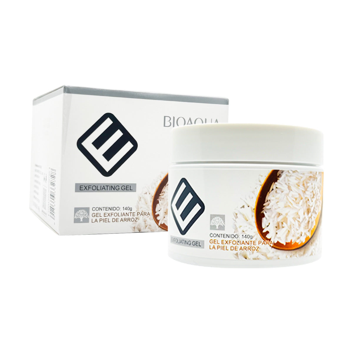 Exfoliante Gel de Arroz 140g - Bioaqua