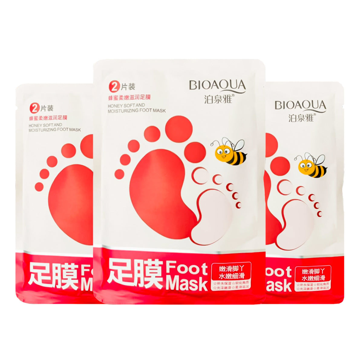 Mascarilla Para Pies - Bioaqua 3und