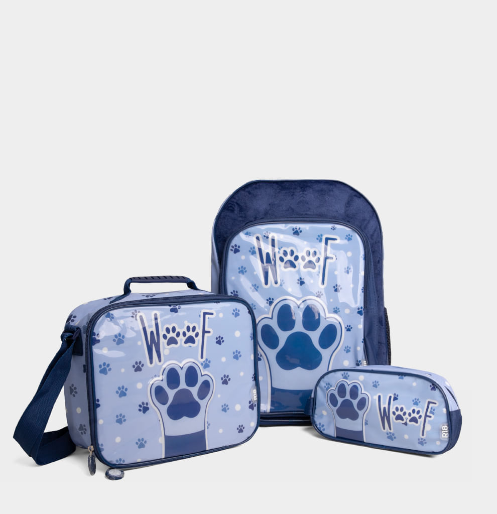 Pack Escolar R18 para Niños Woof