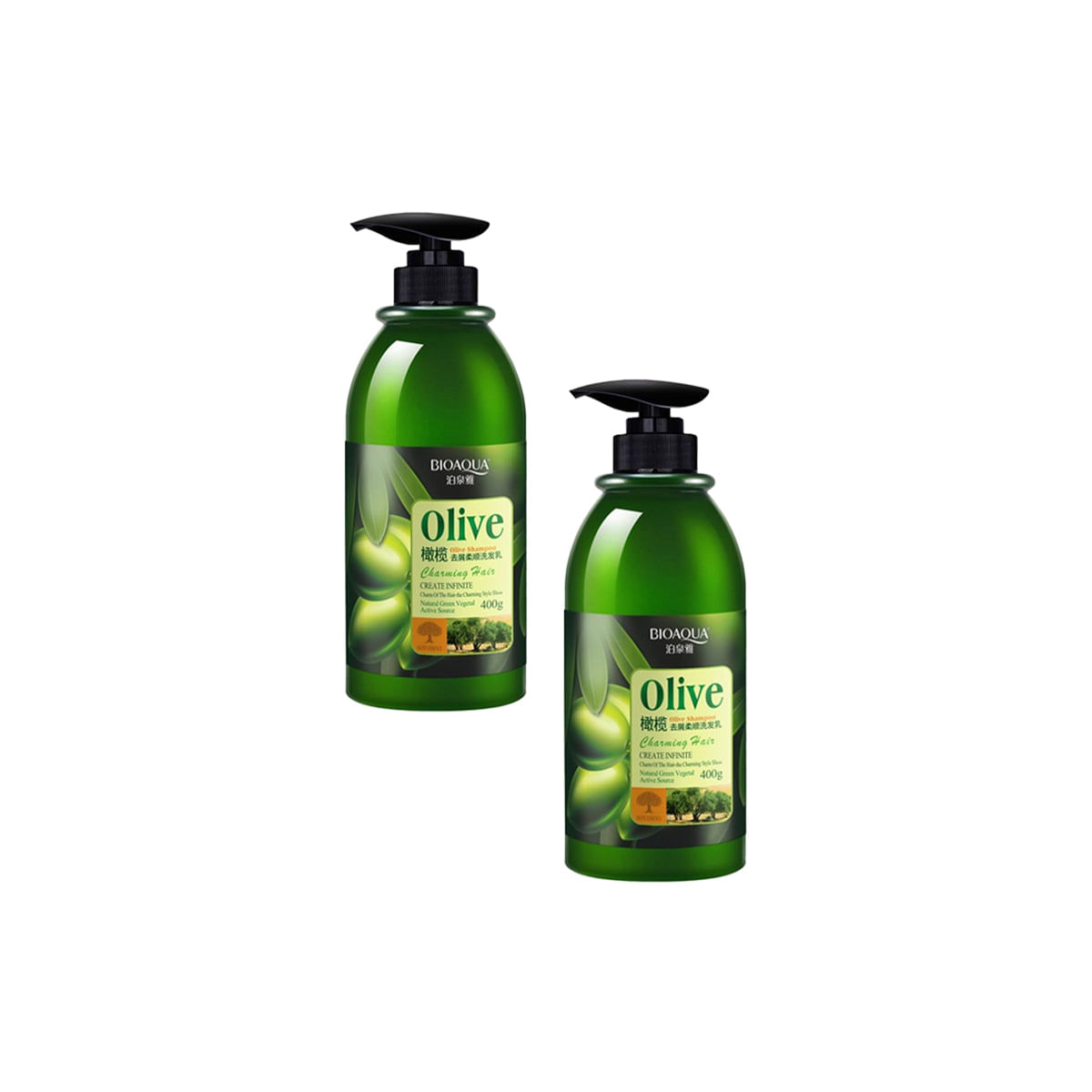 Shampoo de Olivo 400ml - Bioaqua 2und