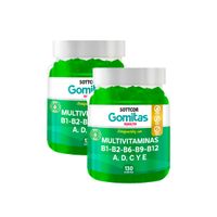 Gomitas Multivitaminas Sottcor 2 Pack
