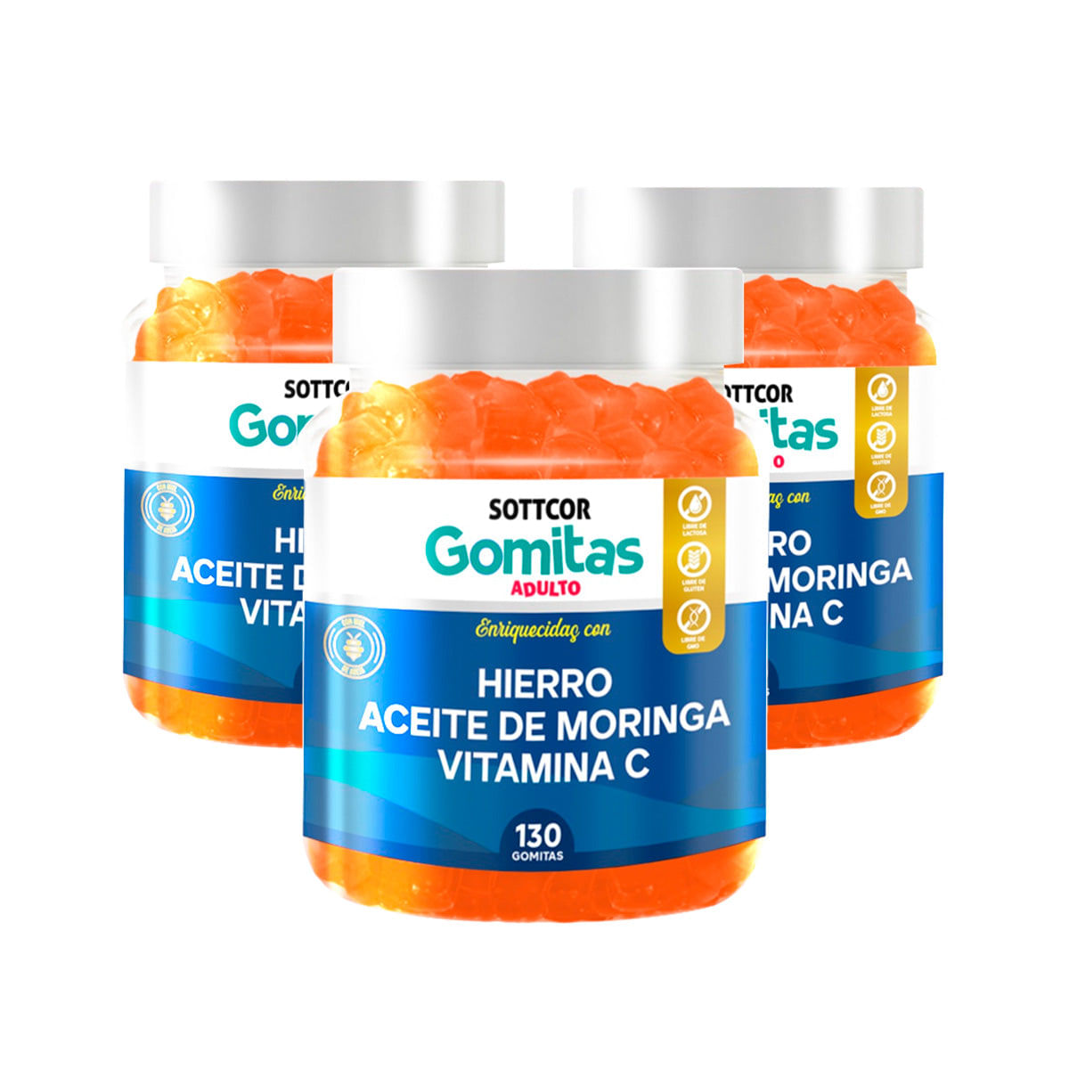 Gomitas De Hierro 3 Sottcor Pack