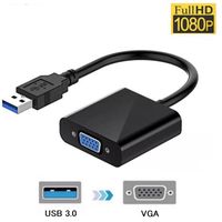 Convertidor adaptador Usb 3.0 a Vga Full HD para Windows