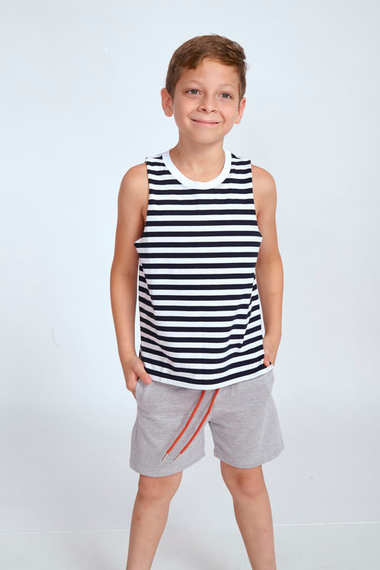 Polo para Niño Shelby's Kids Manga Cero State Blanco - Talla 8