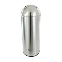 PAPELERA 50LT INOX PUSH (D36.5X73CM)- 984425001