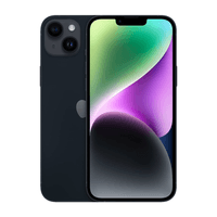 iPhone 14 128GB, 6GB ram, cámara principal 12MP + 12MP, frontal 12MP, 6.1"" - Reacondicionado Negro