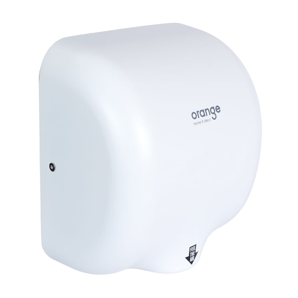 Secador de manos blanco metálico 1800W