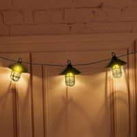 Guirnalda Led Orange Faroles 10 Focos Luz Cálida 5m