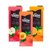 Pack FRUGOS Sabor Naranja 1.45L + Sabor Manzana 1.45L + Sabor Durazno 1.45L