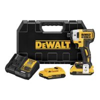 Atornillador de Impacto 1/4"" 20V Brushless 2 Bat y Carg Dewalt DCF887D2-B2