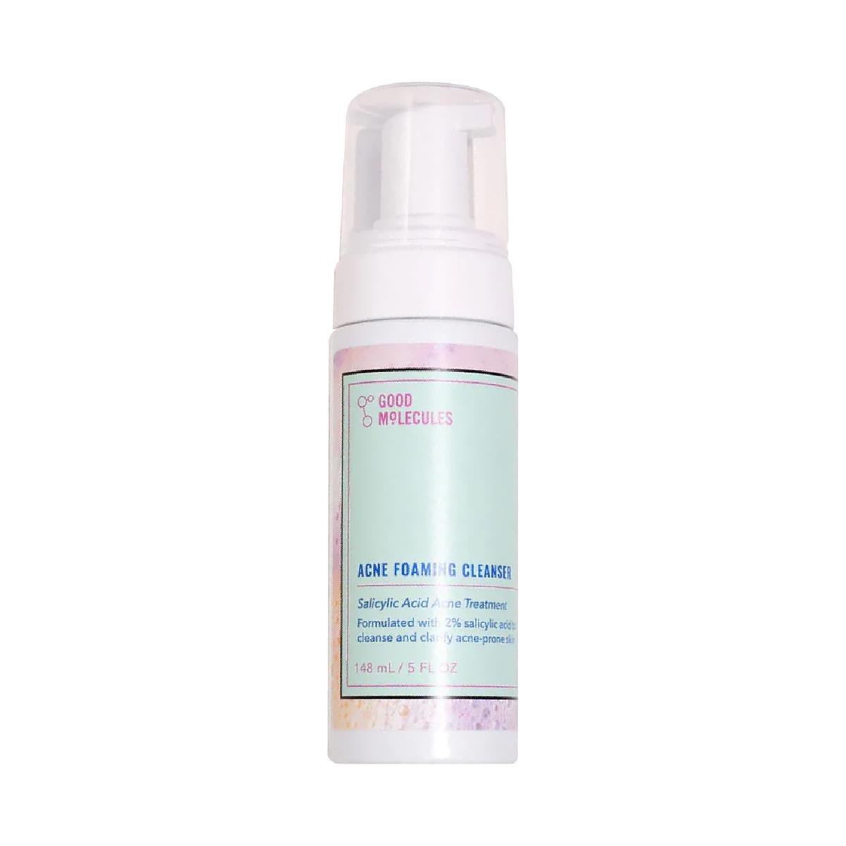 Limpiador espumante para el acné Good Molecules 148ml
