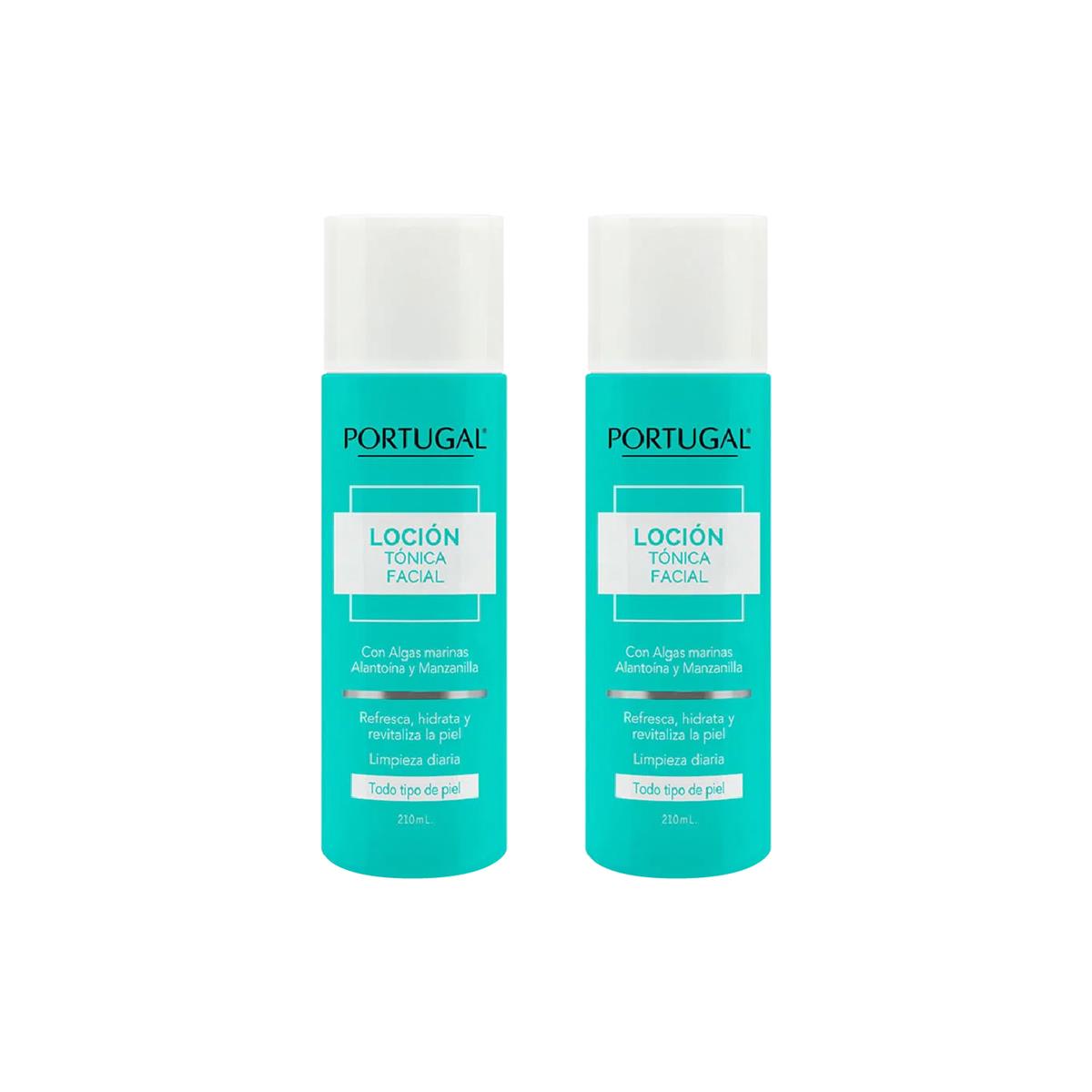 Loción Tónica Facial Portugal 210ml 2 Unidades