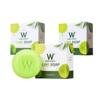 Jabón Blanqueador de Lima Wink White Soap 80Gr 3 Unidades
