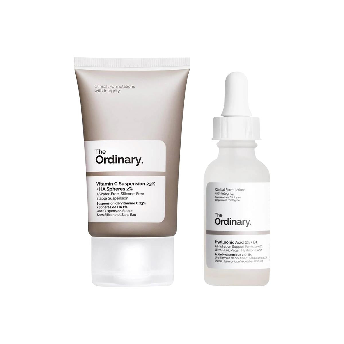 Vitamin C Suspension 23% + Hyalurónic The ordinary 30ml
