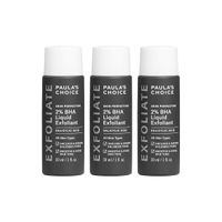 Exfoliante líquido de ácido salicílico al 2% BHA Paula's Choice 3 Unid
