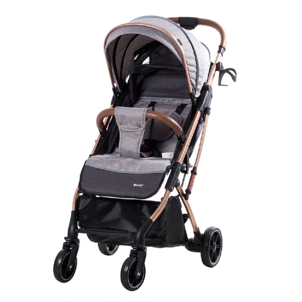 Coche De Paseo Maleta SUNNY GOLD Gris Claro