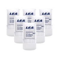 Desodorante Piedra de Alumbre 100% Natural Lea 120Gr 6 Unidades