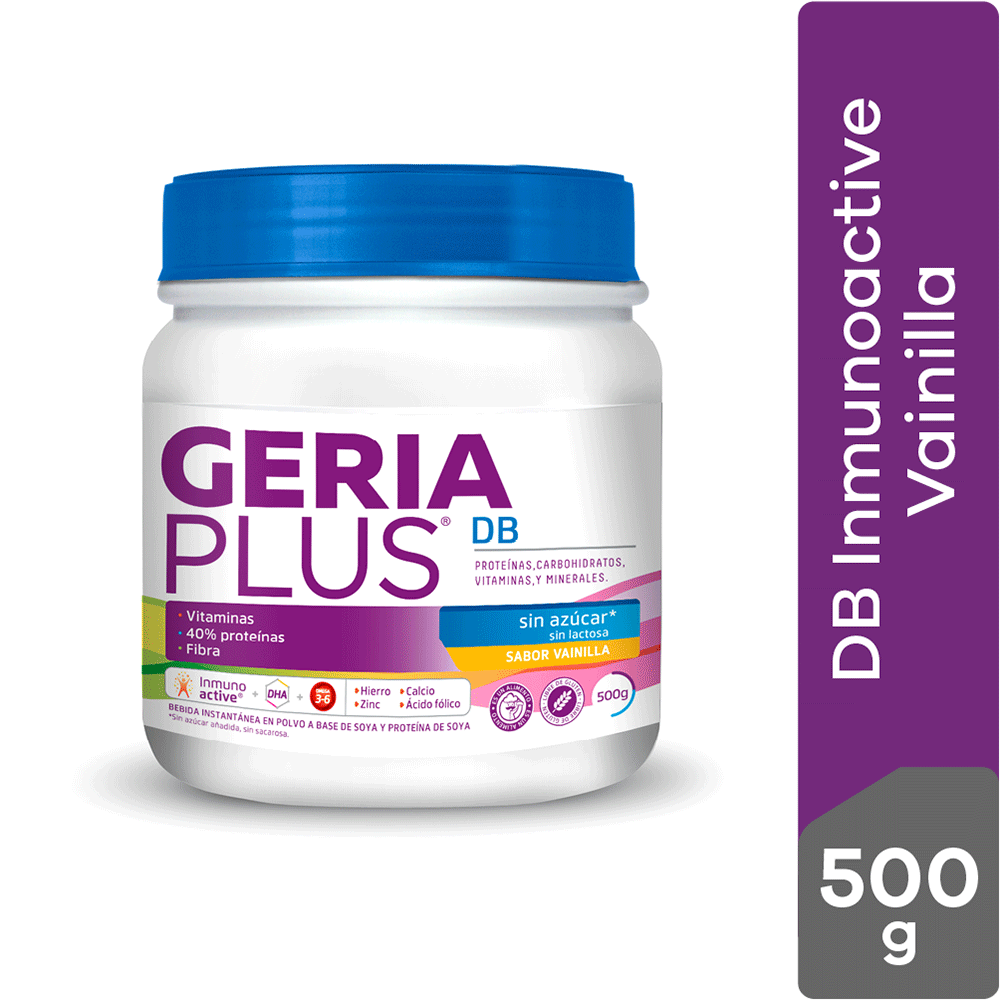 Geriaplus DB Inmunoact Polvo Sabor vainilla