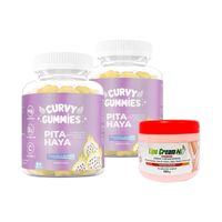 Suplemento Pita Haya 2 Uni + Crema Thermogénesis Tapa roja Lipo Cream