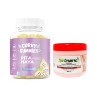 Suplemento Pita Haya + Crema Thermogénesis Tapa roja Lipo Cream