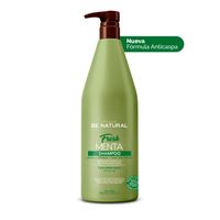 SHAMPOO FRESH MENTA PARA CABELLO CON CASPA Y GRASO 1LT BE NATURAL