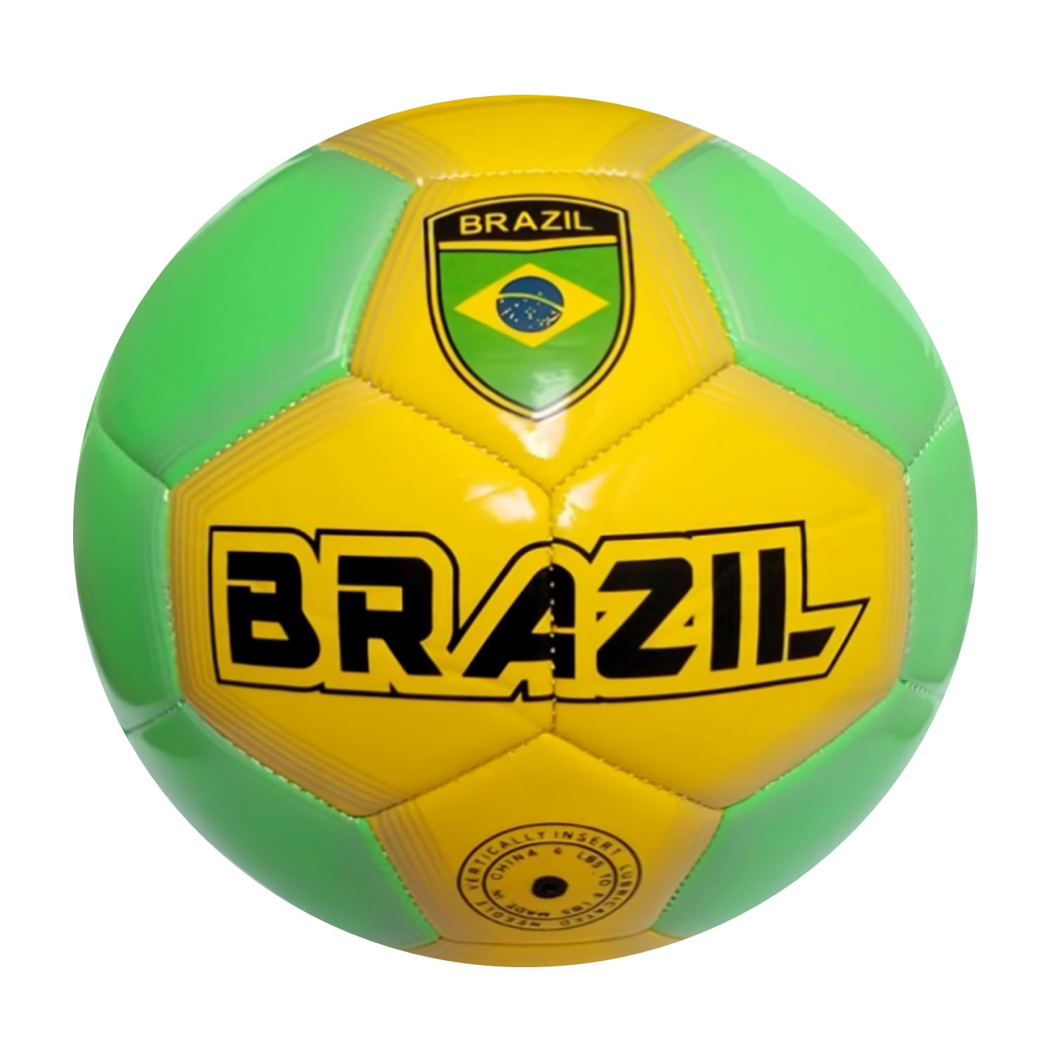 PELOTA PARA FÚTBOL TALLA #5 CUERO COSIDO PAÍS BRASIL