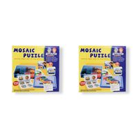 2 UNID MOSAICO AMARILLO 490 PCS
