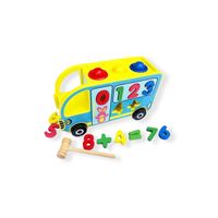BUS CON NUMEROS JUGUETE
