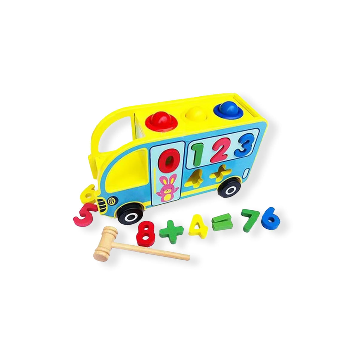BUS CON NUMEROS JUGUETE