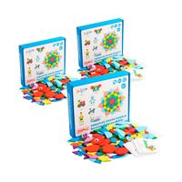 3 UNID TANGRAM DE 60 PCS