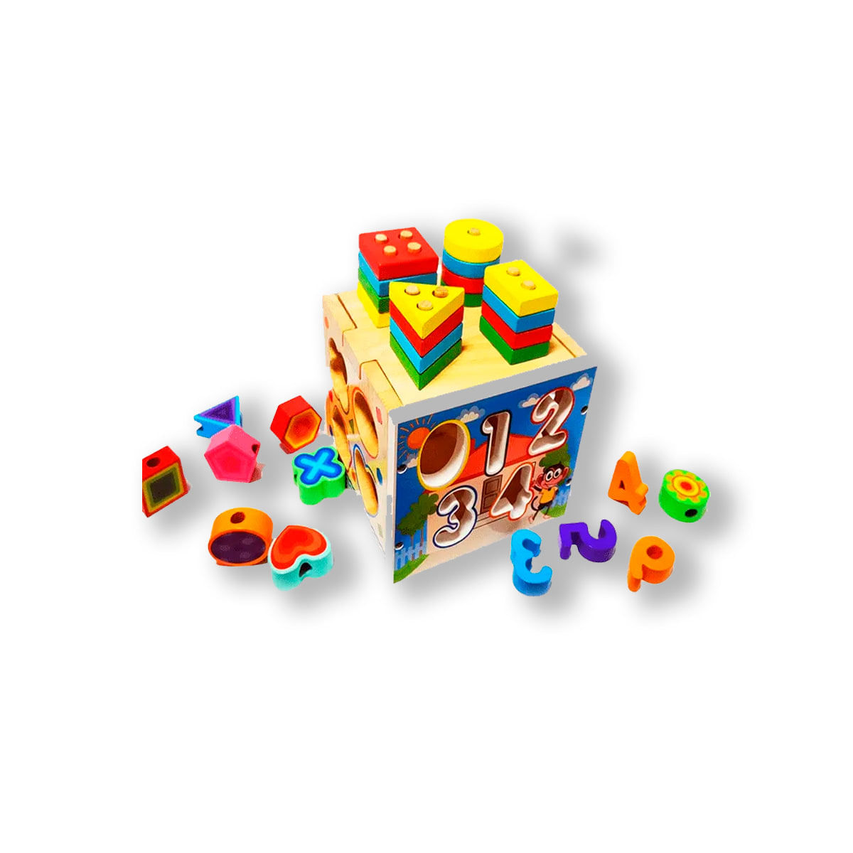 CUBO CON OBSTACULO JUGUETE