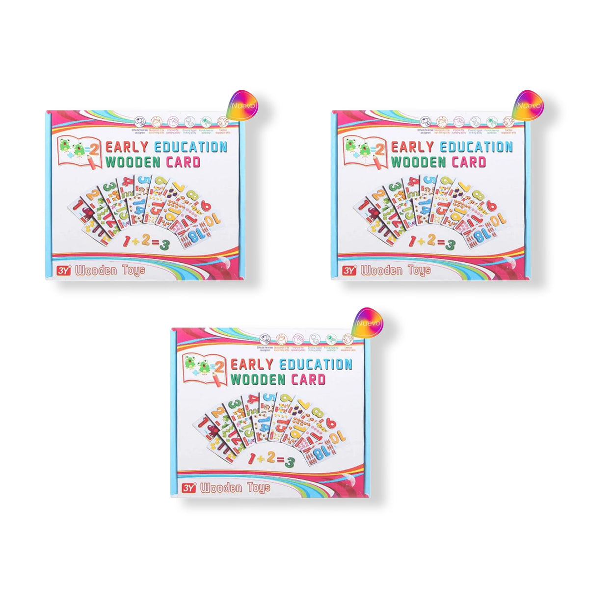 3 UNID CARTILLA ROJA
