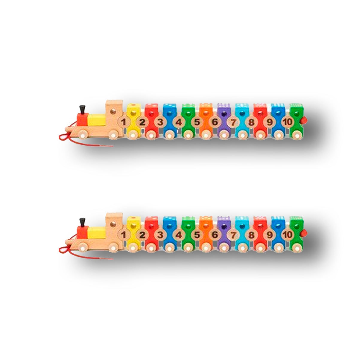 2 UNID TREN CON NUMEROS