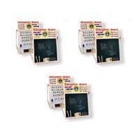 3 UNID PIZARRA DUAL CHICA EN BOLSA