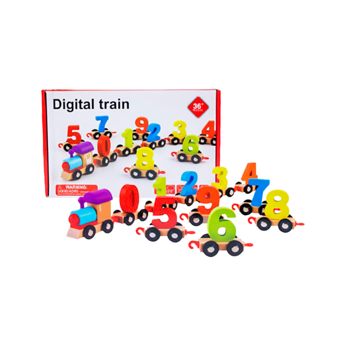 TREN VOCAL JUGUETE DIDACTICO