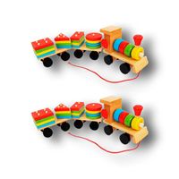 2 UNID TREN GEOMETRICO