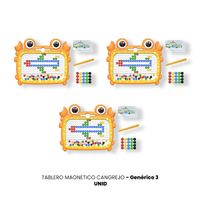 3 UNID TABLERO MAGNETICO CANGREJO