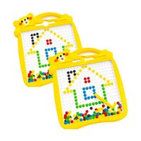 2 UNID PIZARRA DE PUNTOS MAGNETICOS GRANDE