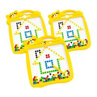 3 UNID PIZARRA DE PUNTOS MAGNETICOS GRANDE