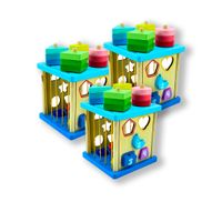 3 UNID CUBO MULTIFUNCIONAL 4 EN 1
