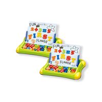 2 UNID PIZARRA DE PLASTICO MAGNETICA